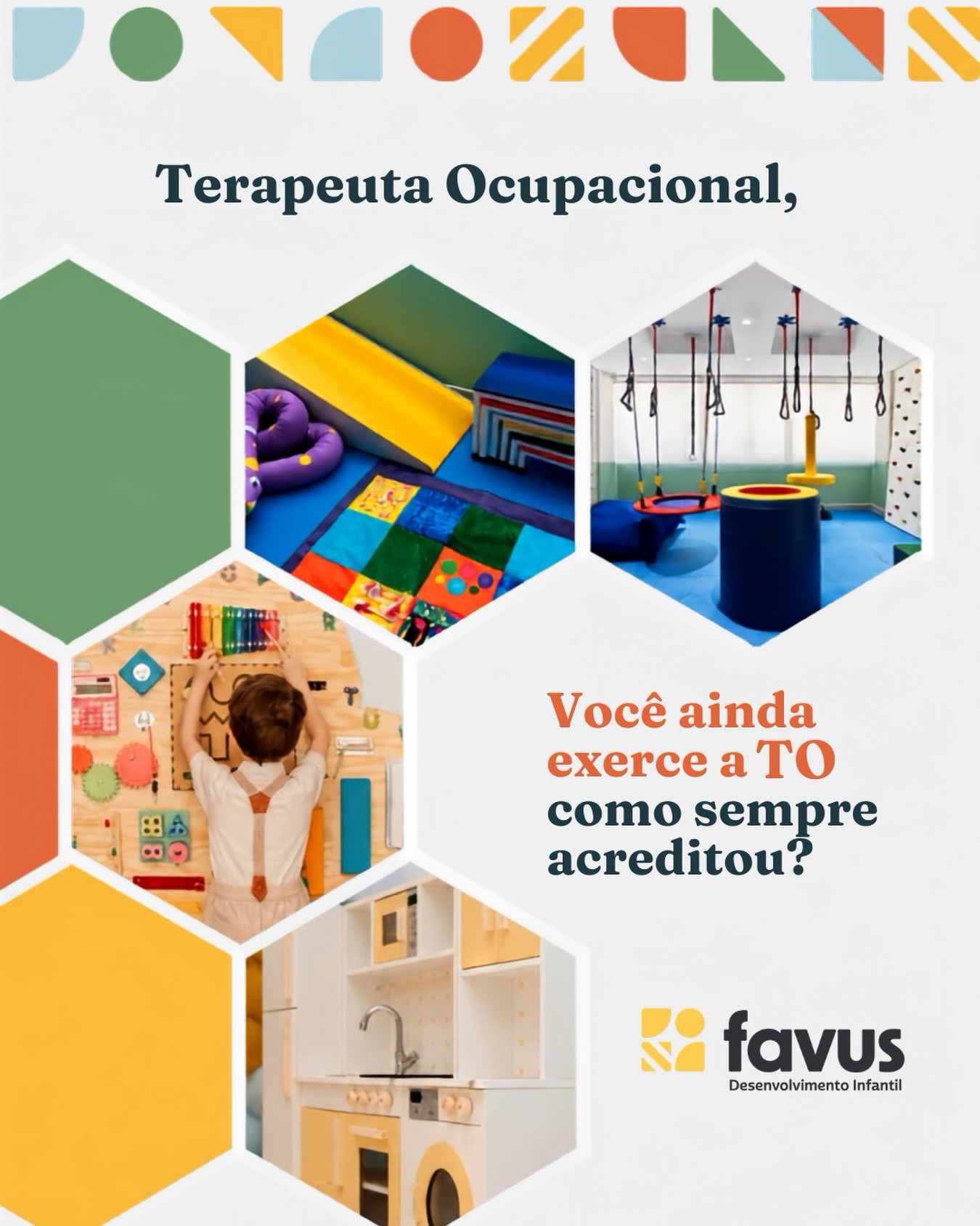 Todo terapeuta ocupacional escolheu essa profissão por um motivo.Será que hoje ainda consegue exercê-la da forma como sempre acreditou?📍 Asa Norte | Brasília/DFNa Favus, acreditamos que um bom trabalho começa antes do atendimento.Começa com estrutura.Com raciocínio clínico.Com discussão de casos.Com trabalho verdadeiramente interdisciplinar.A Terapia Ocupacional ocupa uma posição estratégica dentro da nossa clínica.Buscamos um Terapeuta Ocupacional com sólida experiência em Integração Sensorial e atuação junto ao público infantil.Mais do que preencher uma vaga, queremos encontrar alguém que deseje construir um projeto de longo prazo, fortalecer a Terapia Ocupacional na Favus e crescer conosco.Sabemos que profissionais diferentes agregam valores diferentes. Por isso, a forma de contratação, a carga horária e a remuneração são definidas de forma individualizada, considerando a experiência, a responsabilidade e a contribuição que cada profissional pode oferecer.👉 Se essa proposta faz sentido para sua trajetória profissional, acesse o link “Trabalhe Conosco” disponível na bio e participe do nosso processo seletivo.#TerapiaOcupacional #IntegraçãoSensorial #DesenvolvimentoInfantil #Neurodesenvolvimento #brasiliadf